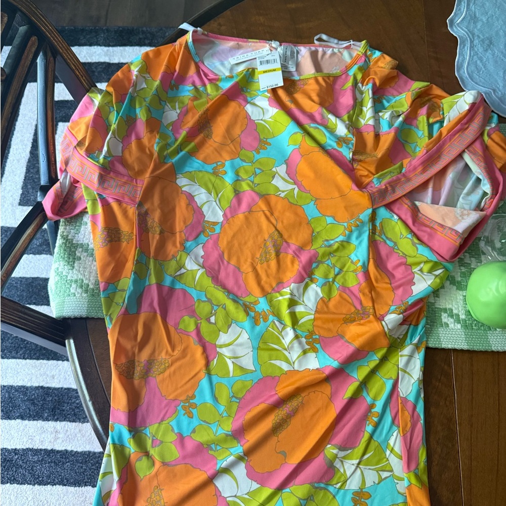 NWT Trina Turk Playa De Flor Swim Cover